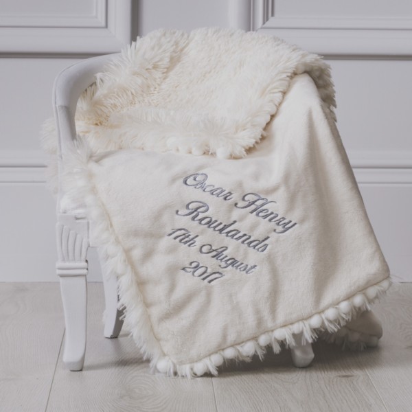 Bizzi Growin personalised koochicoo baby blanket