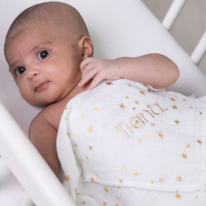 Personalised Muslins and Swaddles