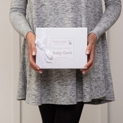 That’s mine personalised white gift box with ribbon Gift Boxes and Gift Bags 2