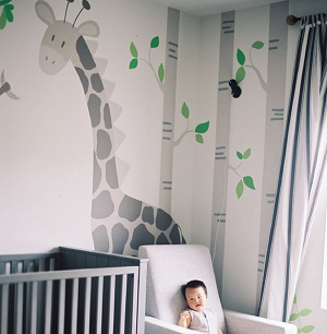 Children's animal room decor