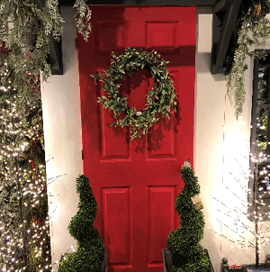 christmas door decor