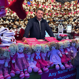 manchester christmas market stall