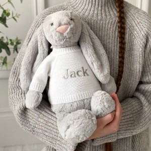 Personalised Jellycat large bashful bunny soft toy
