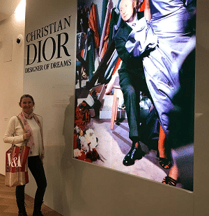 Christian Dior: Designer of Dreams exhibition