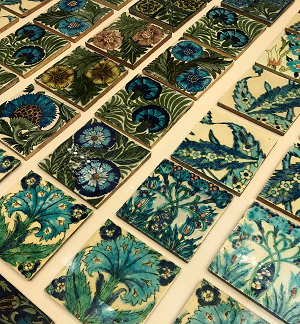 Albert Museum floral pattern