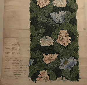 Albert Museum floral pattern