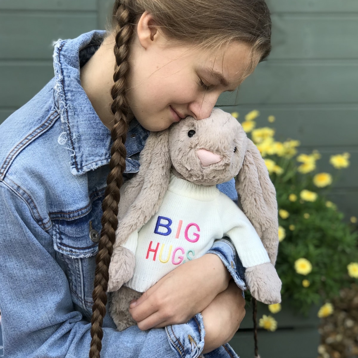 big hugs bunny teddy