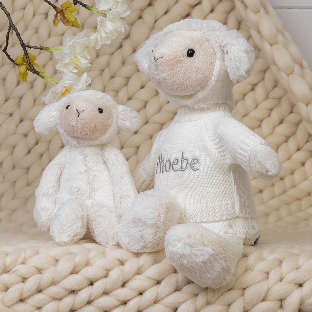 sheep plush toy personalised 