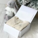 Hollyz personalised monogrammed cashmere baby cardigan Baby Cashmere 6