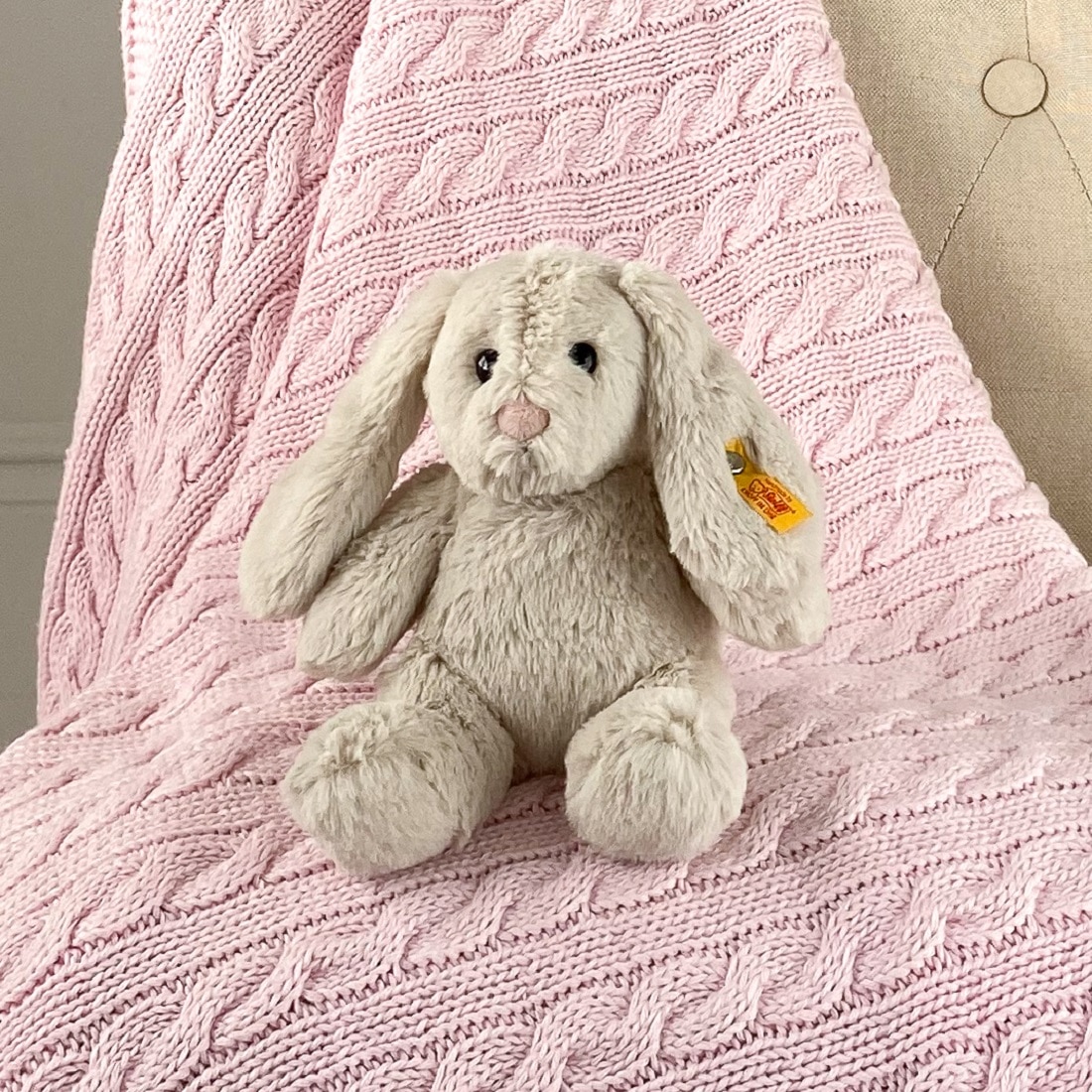 Steiff hoppie rabbit small soft toy
