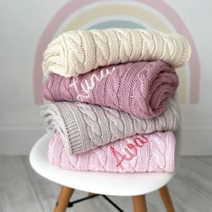 Personalised Baby Blankets
