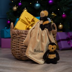 Personalised Jellycat Bashful Bee comforter