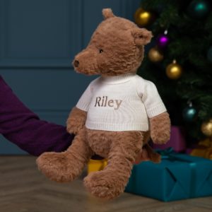 Personalised Jellycat Cocoa bear large teddy soft toy