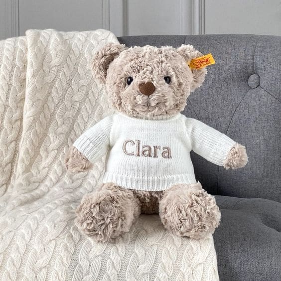 personalised steiff teddy bear