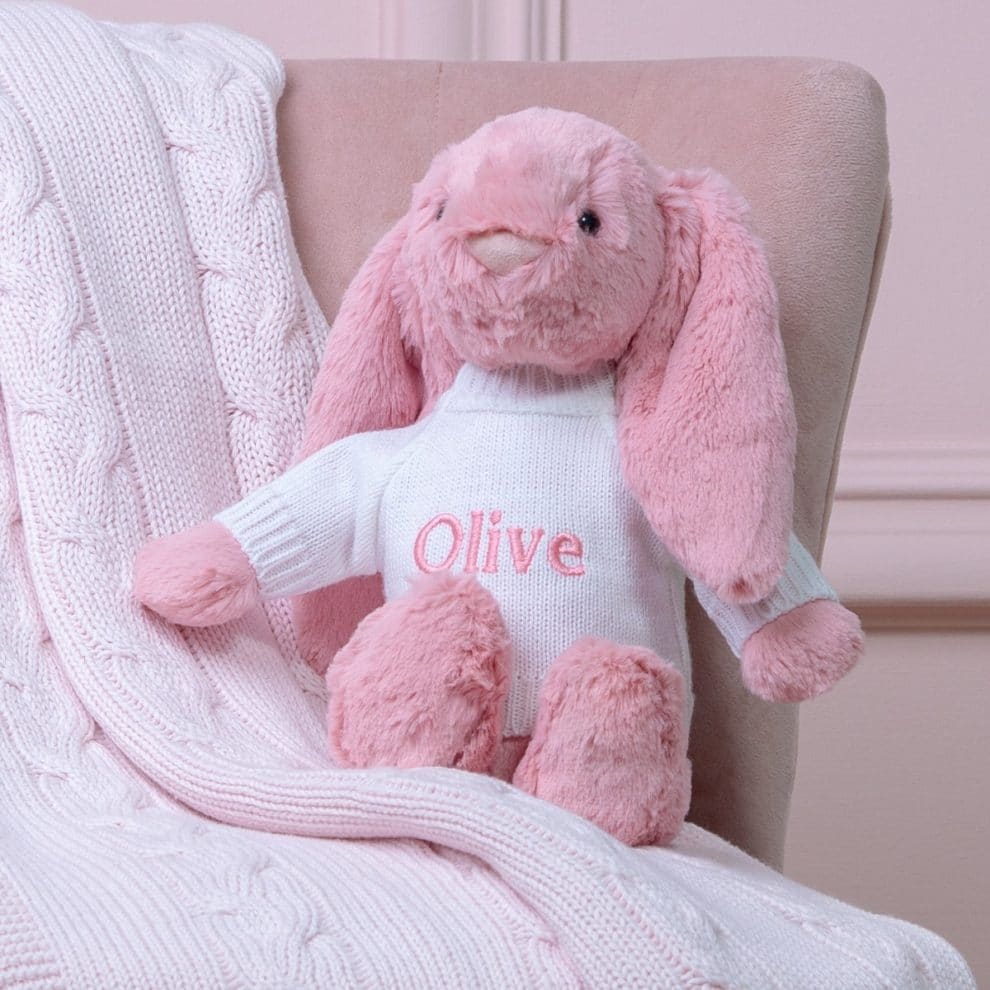 Jellycat Personalised Soft Toys UK Jellycat Bunny Jellycat comforter