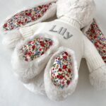Personalised Jellycat cream blossom bunny soft toy Baby Shower Gifts 5