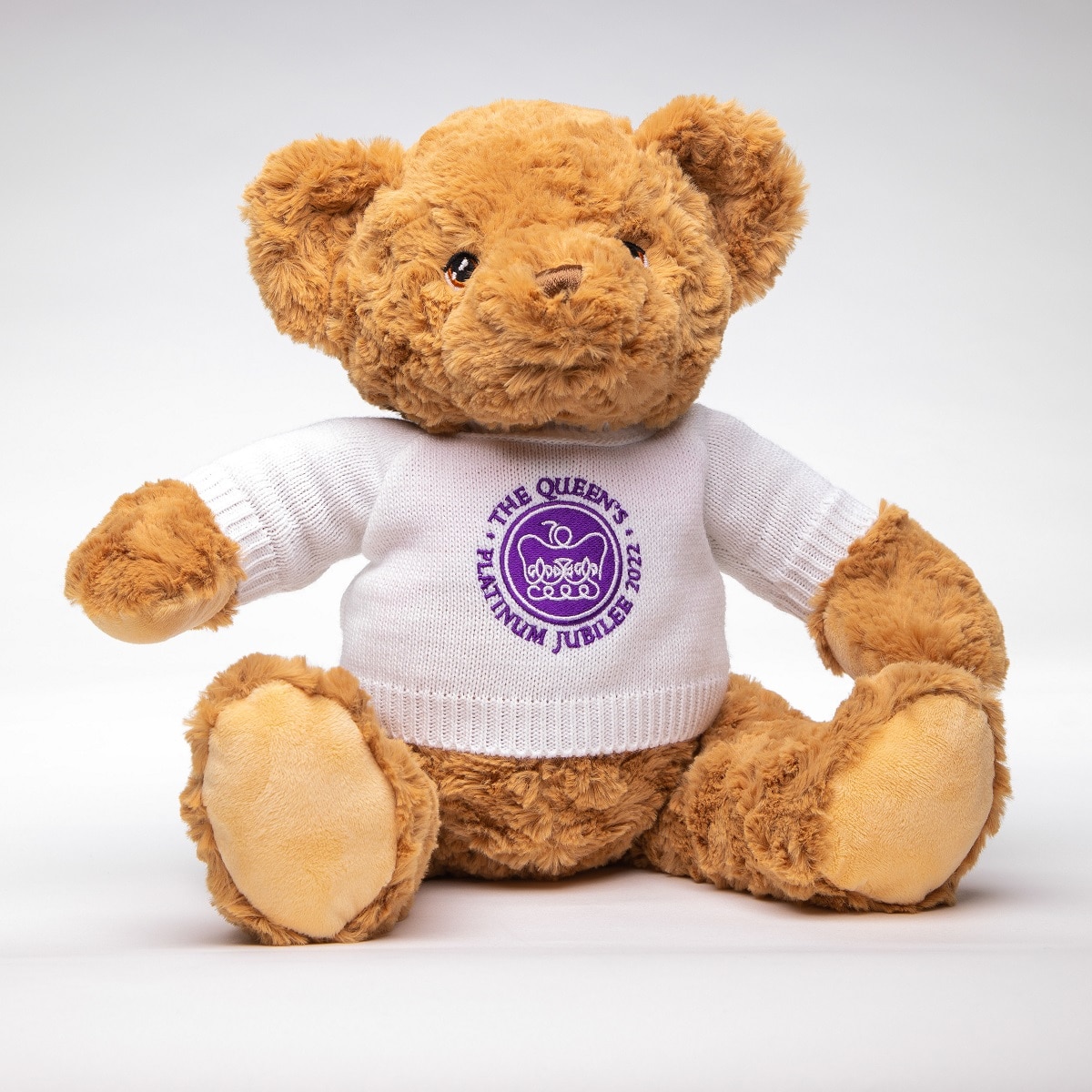 Queen Elizabeth II platinum jubilee 2022 collectable large teddy bear