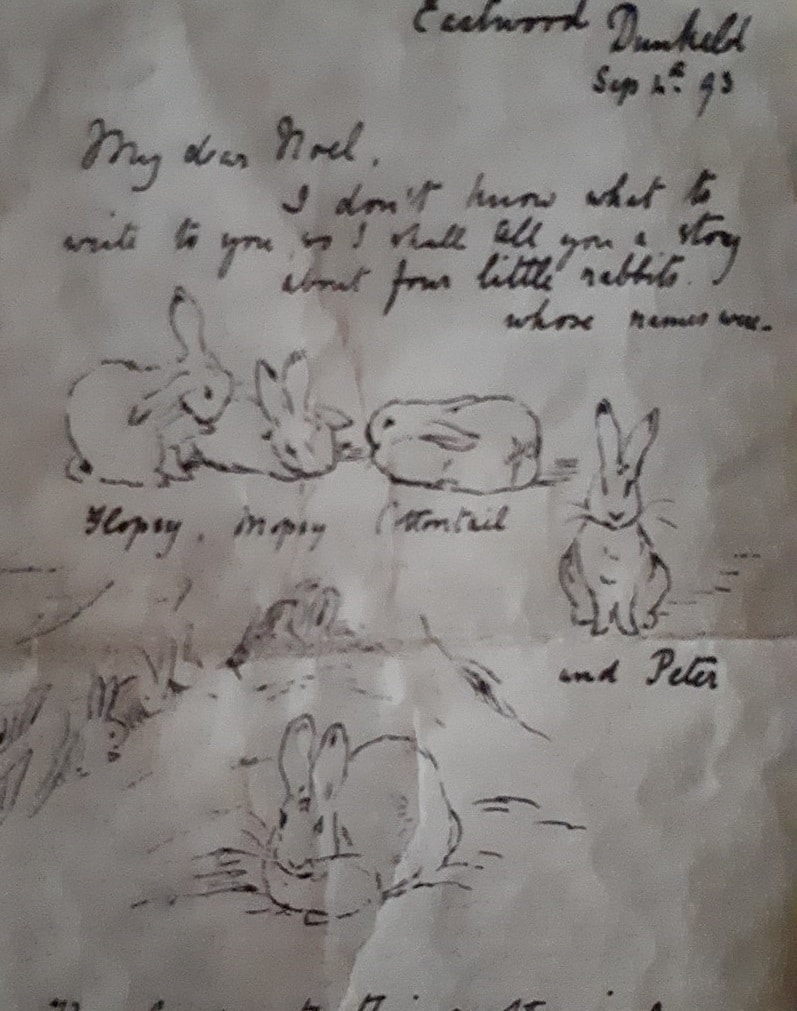 the tale of peter rabbit letter