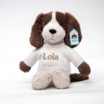 Personalised Jellycat Bashful Fudge Puppy soft toy Birthday Gifts 6