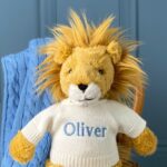 Personalised Jellycat bashful lion soft toy Birthday Gifts 4