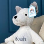 Personalised Jellycat Bashful Terrier Puppy soft toy Birthday Gifts 5