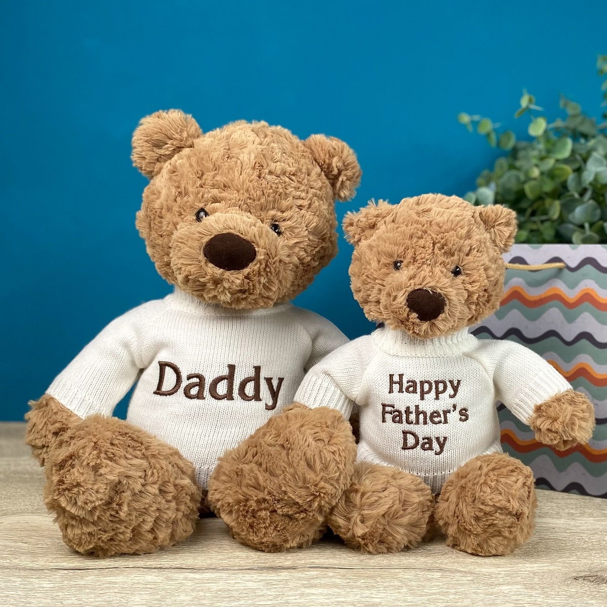 Father's Day Jellycat bumbly teddy medium soft toy