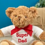 Father’s Day Keeleco recycled medium teddy bear soft toy Father's Day Gifts 4