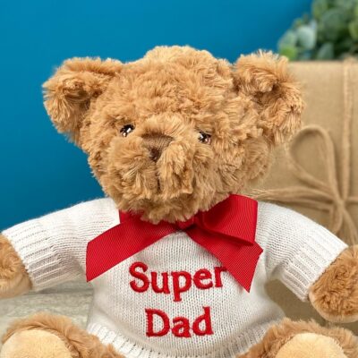 Father’s Day Keeleco recycled medium teddy bear soft toy 2