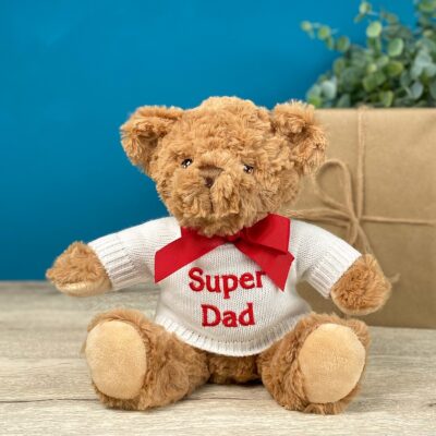 Father’s Day Keeleco recycled medium teddy bear soft toy