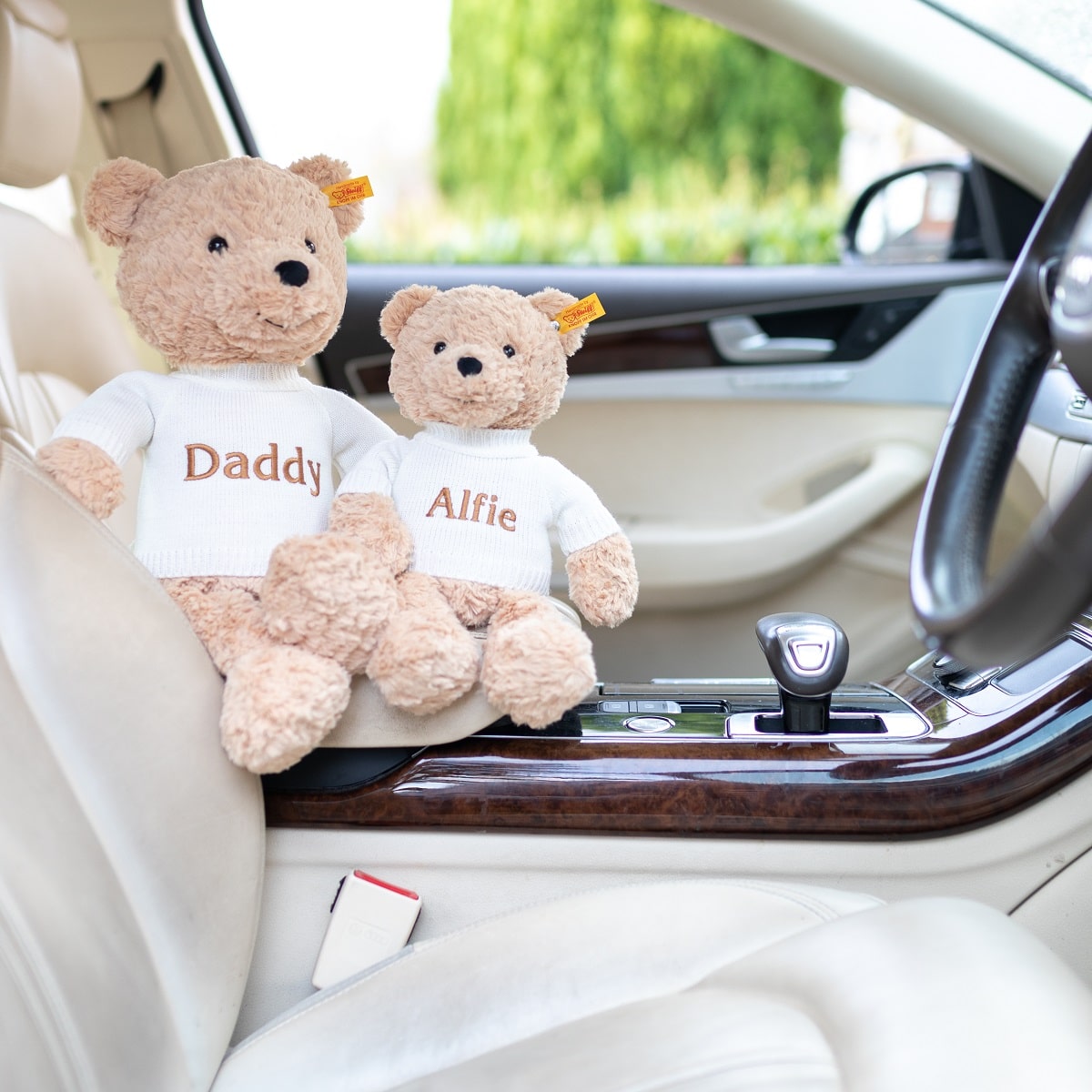 Father’s Day ‘Daddy’ Steiff Jimmy teddy bear large soft toy personalised father's day gift