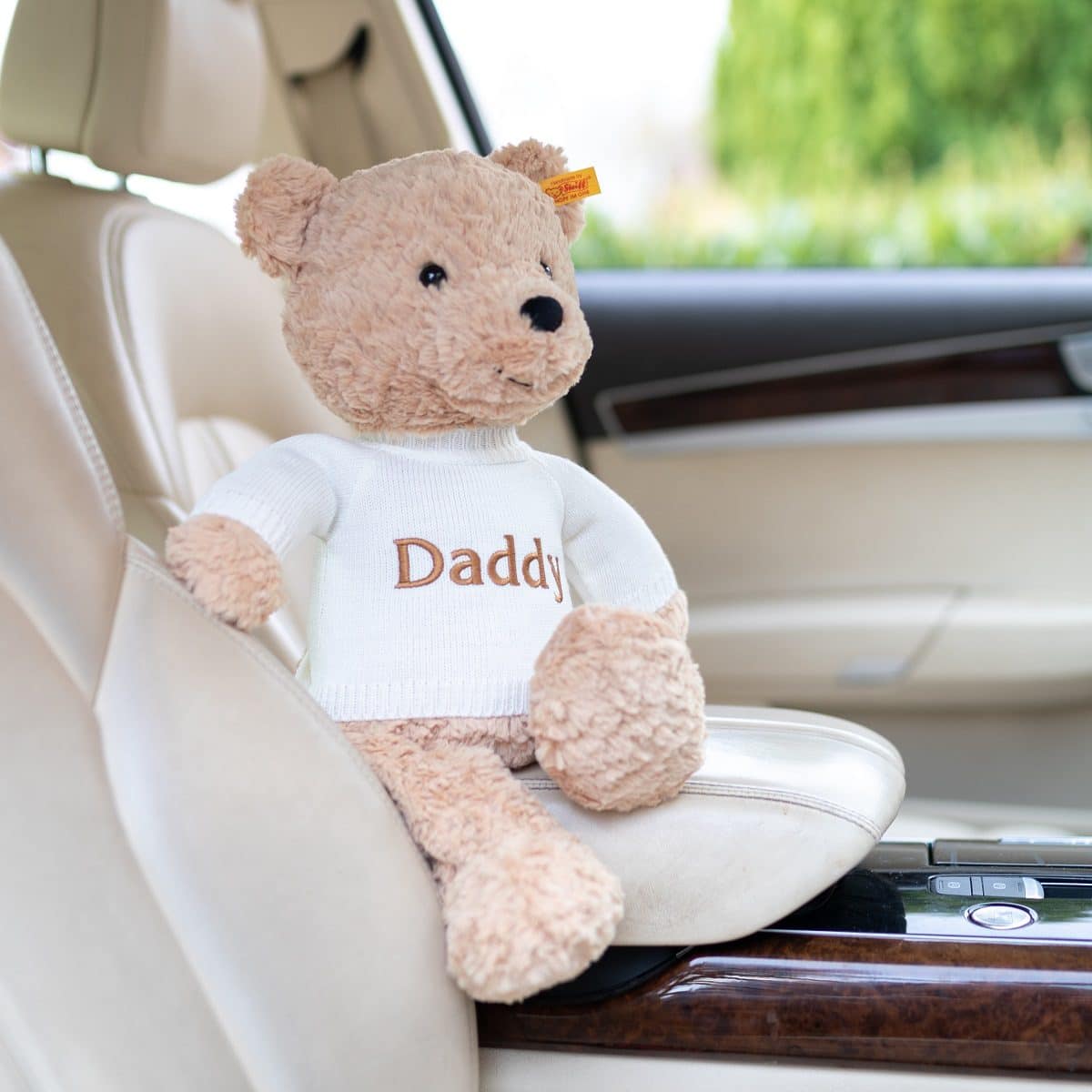 Father's Day 'Daddy' Steiff Jimmy teddy bear large soft toy