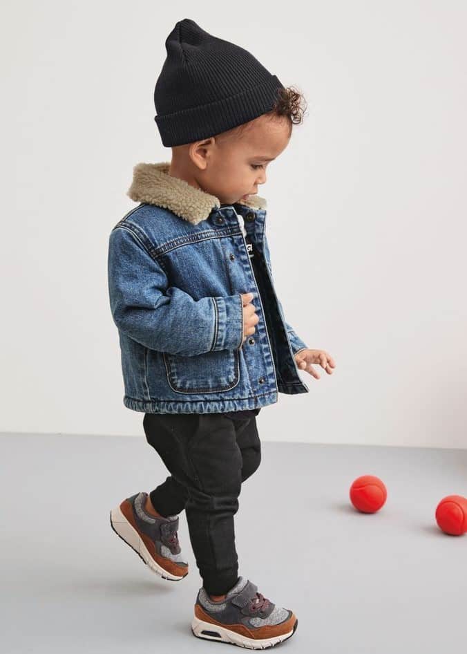 child in denim