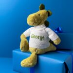 Personalised Jellycat bashful dino soft toy Birthday Gifts 3