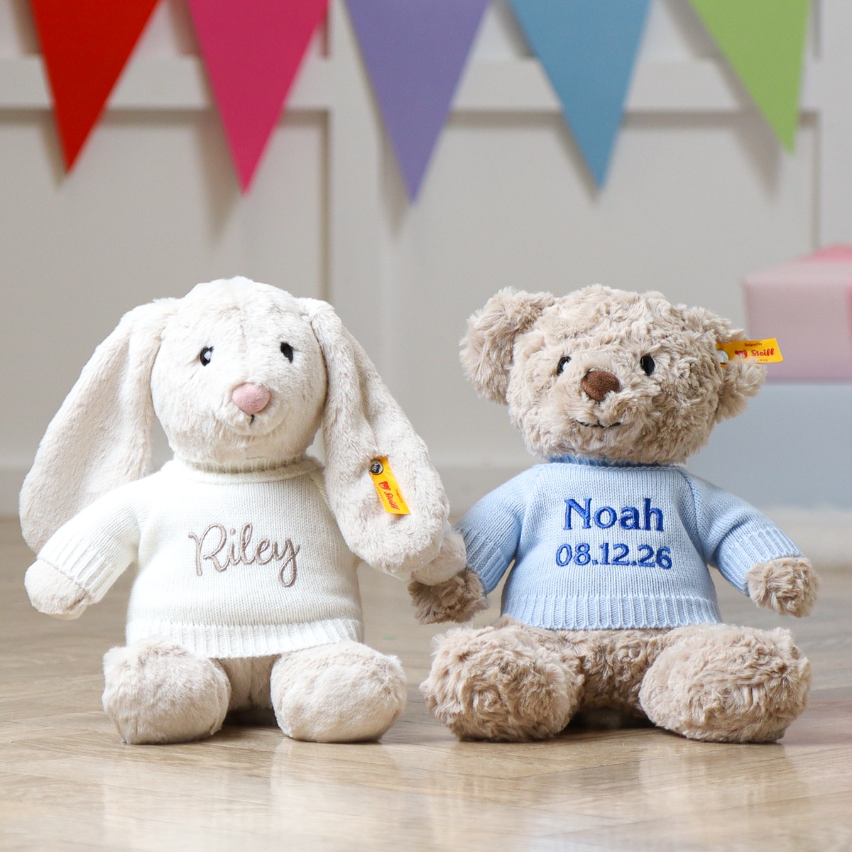 Personalised Date Jumpers to fit Jellycat medium 31cm | That's mine
