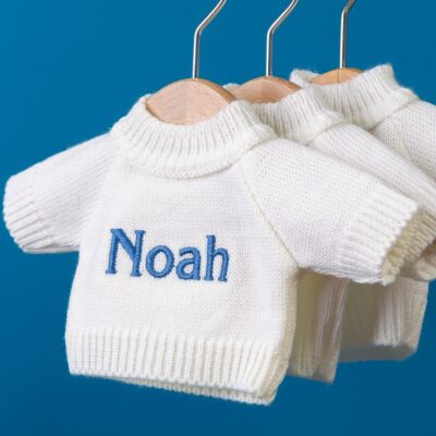 Personalised Jumpers to fit Jellycat medium 31cm soft toys Jumpers For Soft Toys