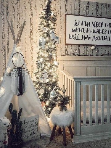 Christmas Nursery Decor Ideas