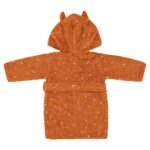 Personalised Trixie Fox bathrobe Bath Time 6