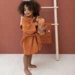 Personalised Trixie Fox bathrobe Bath Time 5