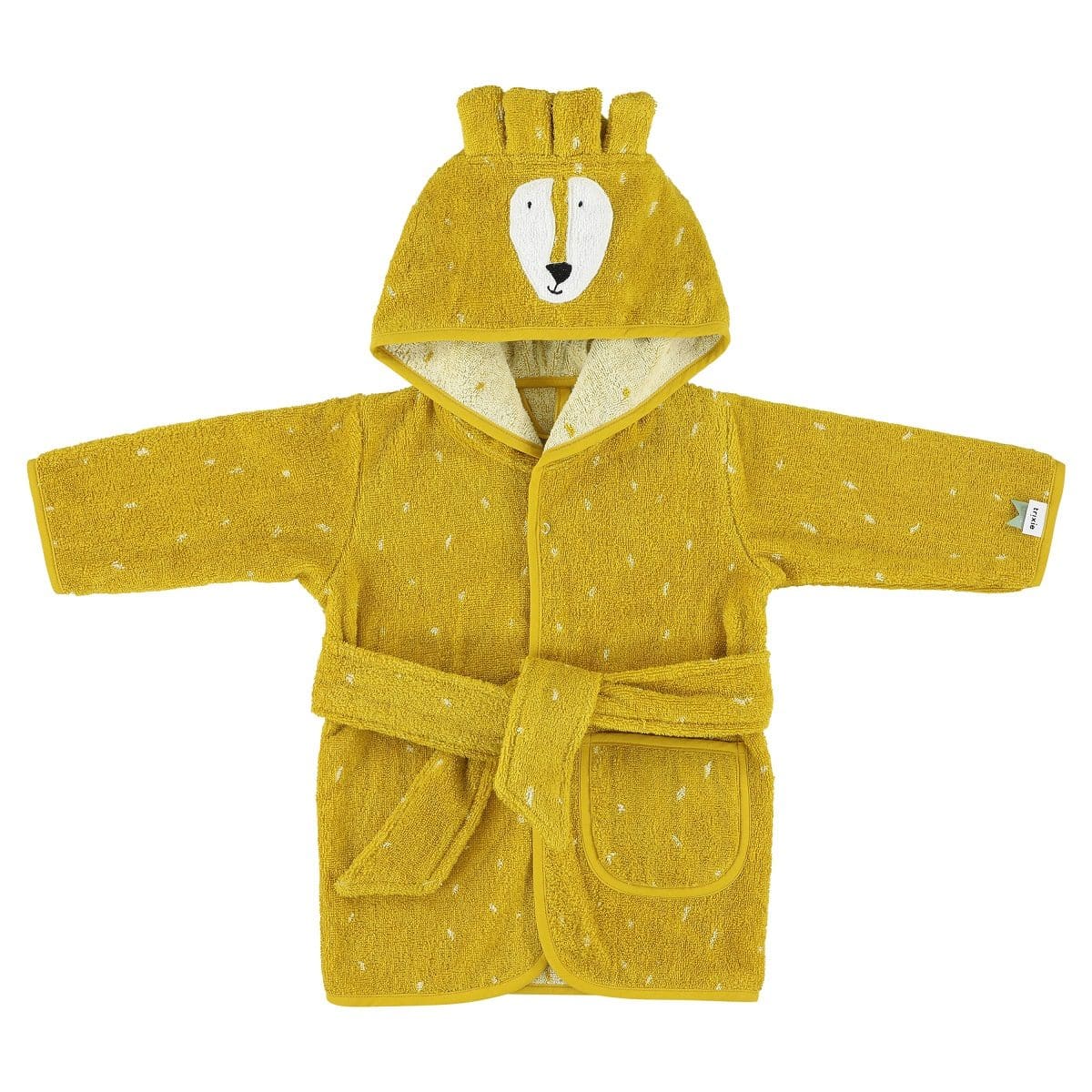 Personalised Trixie Lion bathrobe Bath Time 2