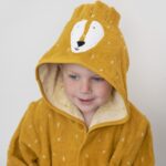 Personalised Trixie Lion bathrobe Bath Time 5