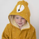 Personalised Trixie Baby Lion bathrobe Bath Time 5