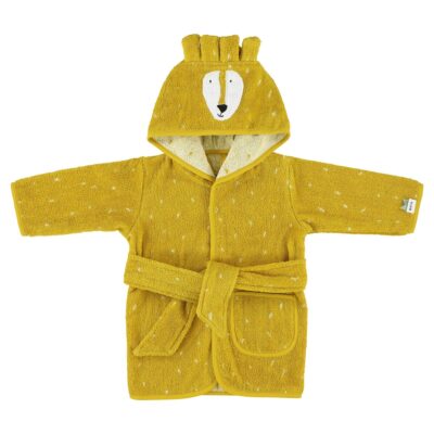 Personalised Trixie Lion bathrobe Bath Time