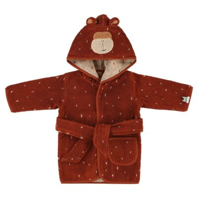 Personalised Trixie Monkey bathrobe Bath Time