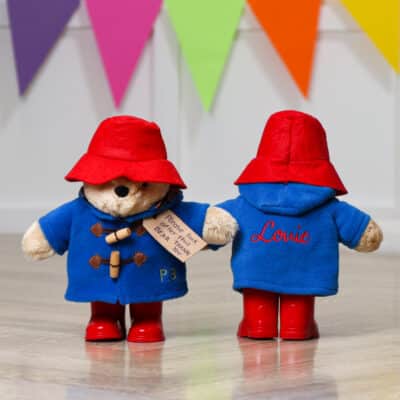 Classic Paddington Bear with boots personalised toy Characters