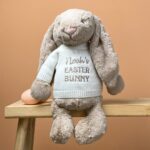 Personalised Jellycat large bashful beige Easter bunny soft toy Easter Gifts 3