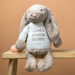 Personalised Jellycat large bashful beige Easter bunny soft toy Easter Gifts 3