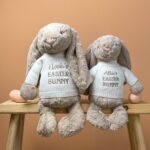 Personalised Jellycat large bashful beige Easter bunny soft toy Easter Gifts 5
