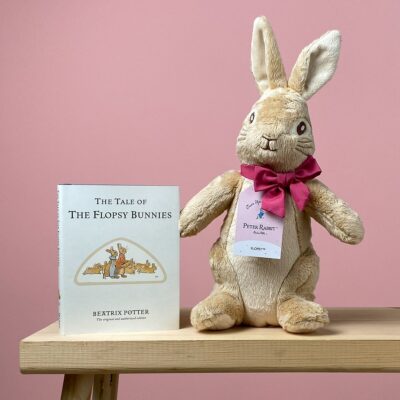Flopsy Bunny signature collection large soft toy and The tale of the Flopsy Bunnies book Birthday Gifts