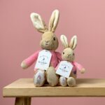 Flopsy Bunny soft toy rattle and The tale of the Flopsy Bunnies book Birthday Gifts 6