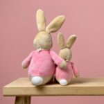 Flopsy Bunny soft toy rattle and The tale of the Flopsy Bunnies book Birthday Gifts 7